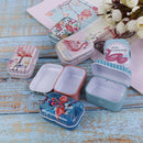 Colorful Mini Tin Box Sealed Jars Packings BoxesJewelry Candy Box Small StoraES