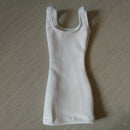 2 Pieces 1/6 Skirt Sets Black White Dress Clothes Fashion for 12