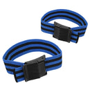2x Fitness Gym Arm Muscle Strap Blood Flow Restriction Occlusion Traing Belt