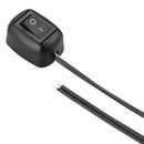 Car DIY Switch Water Drop Shape Button Switch OFF/ON DC 12V For Fog Lights, L2A3