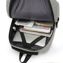 Mens USB Charging Backpack 15.6 Inch Laptop Bags Male Business Bagpacks Wat