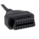 17 Pin to 16 Pin Cable OBDII OBD2 Cable Diagnostic Adapter Connector For Mazda