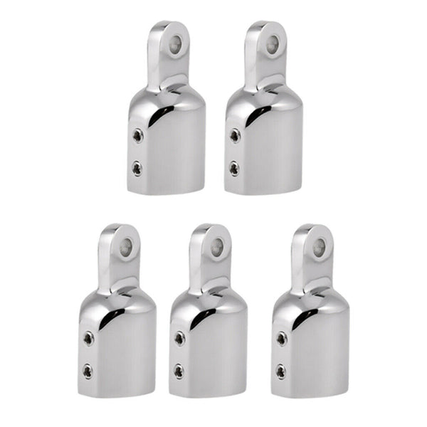 5Pcs Stainless Steel Pipe Eye End Cap Bimini Top Hardware