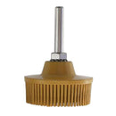 2PCS 50mm Rubber Polishing Deburring Brush Wheels, can Attach to Your Favorite