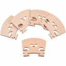 5 Pieces Maple 4/4 Full Size Violin Bridge Qin code Violin accessories I6V7
