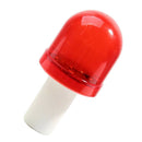 Red Battery Powered Police LED Safety Warning Light Signal Lights w/ 3 Modes
