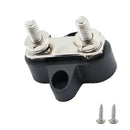 2Pcs Car 48V Heavy Duty M8+M6 Power Double Terminal Distribution Studs