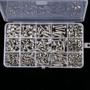 500Pcs Screw And Nut Kits, M5 M3 M4 Steel Various Hexagon Socket Head Bolts D1G8