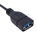 20Cm 90 Degree Angled Usb Type C 3.1 Male To Usb Type A 3.0 Female Otg Data E8D1
