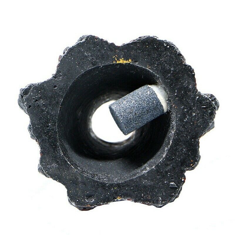 Volcano Shape Aquarium Fish Tank Decor Oxygen Pump Air Bubble Stone Air Pum F1B1