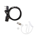 Air Tube Earphone Clipon Earpiece Microphone Headset for Walkie Talkie Radio