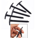 5x Plastic Screw Spiral Tent Peg Stakes Nail Outdoor Camping Awning Trip KitFX