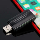 3 in 1 OTG Card Reader Adapter Type-C+Micro USB+USB2.0 for TF Memory Card