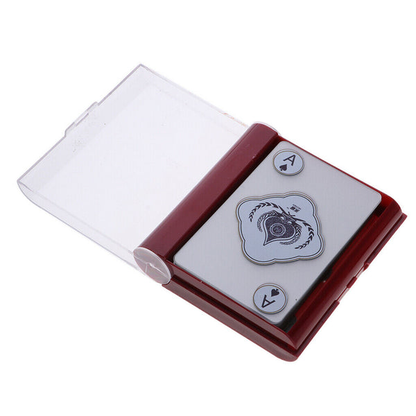 Clear PVC Waterproof Poker Cards Set for Texas Holdem Blackjack Accessories