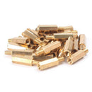 300X Brass M2 Hex Column Standoff Support Spacer Screw Nut Assortment Kit