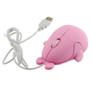 Mini Mouse 1200 Dpi Cute Dolphin Optical Wired Usb Game Mouse Pc Notebook M U9K2