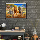 5D DIY Full Drill Diamond Painting Animals Cross Stitch Kit Wall Art (W281)