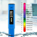 Digital Ph Meter, 0.01 Ph High Accuracy Pocket Size Ph Tester With ATC 0-14