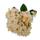 1 Bunch Artificial Hydrangea Flowers Bouquet Party Home Decor Champagne