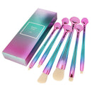 6x Pro Eyeshadow Brushes Set Powder Foundation Lip Brush Makeup Cosmetic U QTS