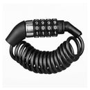 Bicycle Helmet Backpack Lock 4 Digit Combination Steel Wire Cable Lock