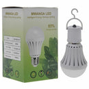 High voltage 1 E27 25LED 2835 SMD 15W plastic LED intelligent emergency lig G4Y4