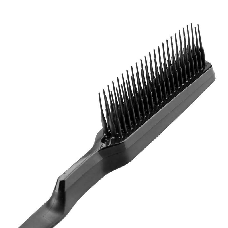 Pointed Tail Comb Prevent Hair Loss Hair Brush Barber Styling Comb (Black)