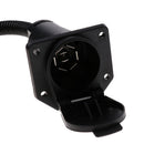 Heavy Duty 7 Way  7 Pin Trailer  Socket Adapter Connector For RV Towbar Towing