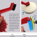 Car Washing Cleaning Brush Dustproof Accessories L Shape Polishing Disk Tools