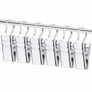 100 Pcs Stainless Steel Curtain Clips With Hook for Curtain Photos Home Decor
