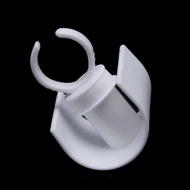 5pcs Eyelash Extension Glue Ring Adhesive Eyelash Pallet Holder Tool Makeup Kit