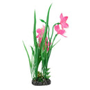13" Aquarium Decor Plastic Plants Flowers for Fish Tank