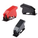 Light Toggle Switch Rocker ONOFF Red Cover Dustproof for Car Truck AT