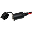 2FT 12V 24V Car Cigarette Lighter Socket Female Adapter 10A Alligator Clips