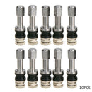 10x TR48E Bolt-in Auto Car Tubeless Wheel Tire Valve Stems Dust Caps A MDD