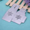 1pc Snowflakes Box Cutting Dies Stencil Craft Embossing Cut Die For DIY
