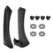 2pcs Right Side Inner Front Door Panel Pull Trim+Cover for  E90 E91 Black
