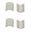 7/8" Handlebars to 1" Bar Mounts Risers Clamps Conversion Shims Spacers New qw