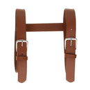 Carrying Strap for Picnic Blanket Throw Travel Rug Brown Leather Carry Strap