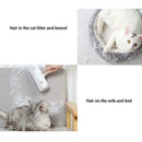 Pet Hair Remover Sofa Clothes Lint Cleaning Brush Reusable Cat Fur-Roller D F7T0