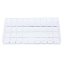 Clear Acrylic Makeup Organizer 4 Levels 36 Deep Slots Lipsticks Lip Gloss Nail