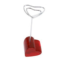 Diaphanous Red Love Heart Basemap Image Memo Holder Photo Clip Holder Heart