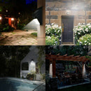 100 LED Solar Light Outdoor Solar Lamp PIR Motion Sensor Sunlight Powered W