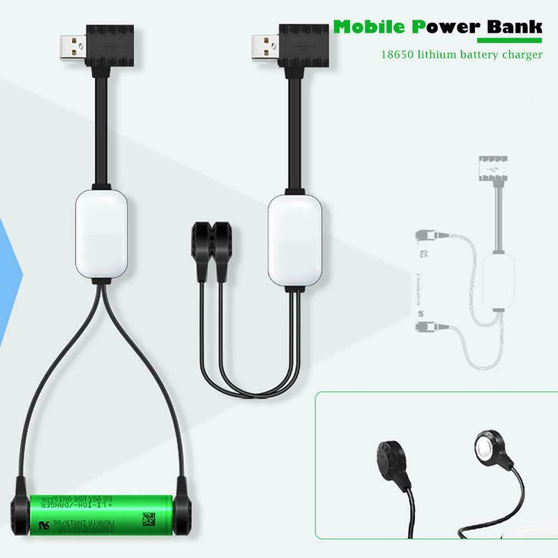 A10 18650 Battery Charger for Li-ion Batteries Magnetic Charging Power Bank