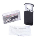 Black 30X 60X 90X Magnifier Led Uv Jewelry Appraisal Reading Magnifying Gla K4H9
