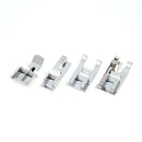 45pcs Sewing Foot Presser Hem Crimping Feets For Brother Singer Domestic Machine