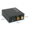 Digital to Analog DAC SPDIF to RCA Toslink to 3.5mm Adapter Box for DVD PS4