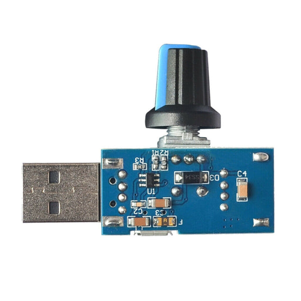 USB Fan  Controller Stepless Governor Control Regulator DC 4V-12V 5W