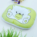 Newborn Infant Soft Neck Head Shape Baby Shaping Pillow (green)