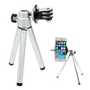 Mini Portable Aluminum Alloy Tripod Camera Accessory for GoPro Phone Camera